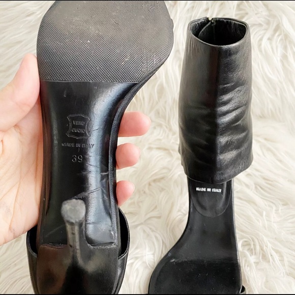 GORGEOUS JIL SANDER HEELS WITH ANKLE CUFF - Picture 5 of 10